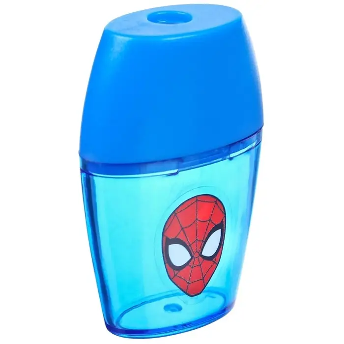 Точилка пластиковая, синяя, «Человек-паук» Точилка пластиковая, синяя, «Человек-паук»