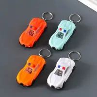 Брелок световой на кольце "Полицейский автомобиль" мигает МИКС 6,5х3х1,8 см