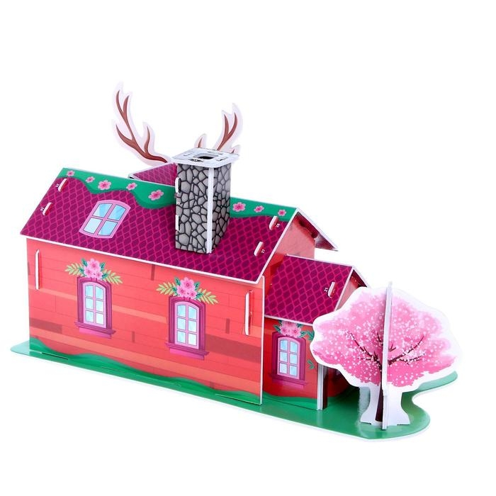 3D Конструктор из пенокартона «Домик Феи», 22 детали 3D Конструктор из пенокартона «Домик Феи», 22 детали