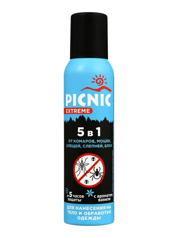 Аэрозоль репеллентный Picnic Maximum, 150 мл
