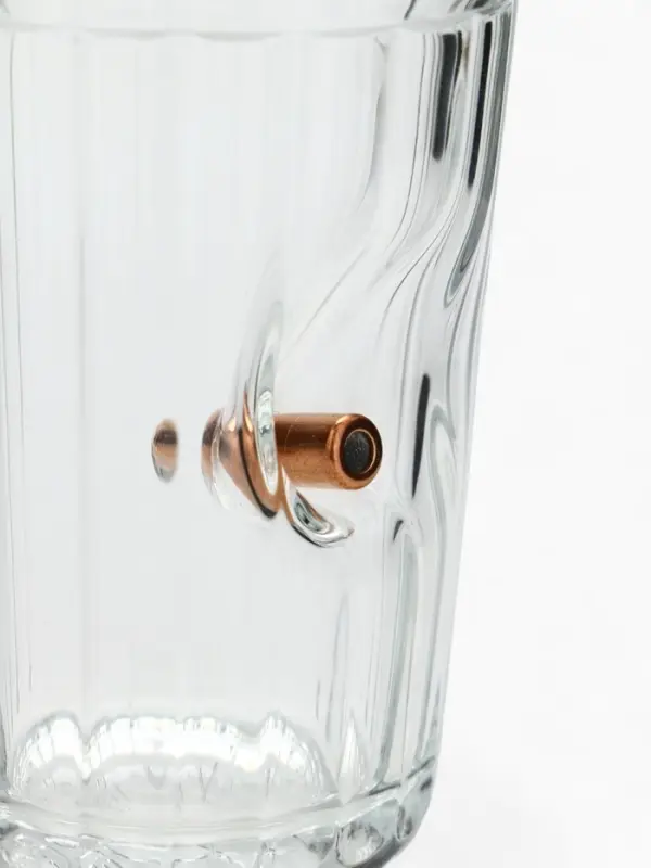 Стакан непробиваемый с пулей &laquo;Военный&raquo;, гранёный, 250 мл