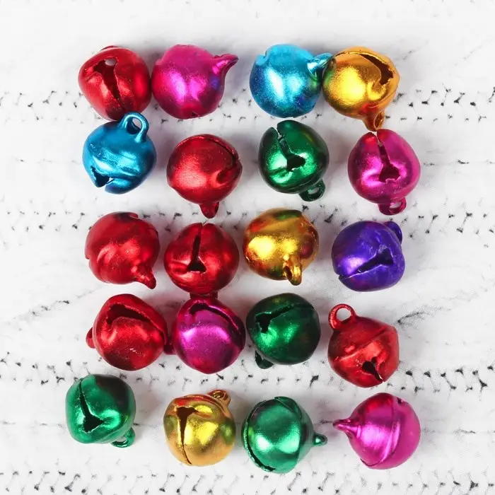 Бубенчики для рукоделия, набор 20 шт., размер 1 шт. — 0,8 см, цвет МИКС Бубенчики для рукоделия, набор 20 шт., размер 1 шт. — 0,8 см, цвет МИКС