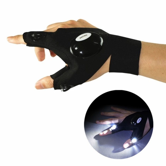 Фонарь-перчатка рабочий, на правую руку, 2 х CR2016, 36 х 13.5 см Фонарь-перчатка рабочий, на правую руку, 2 х CR2016, 36 х 13.5 см