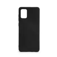Чехол Samsung A71 TPU 1MM матовый черный
