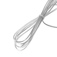 Удлинитель для комнатных гирлянд, 1.5 м, прозрачная нить, УМС-вилка