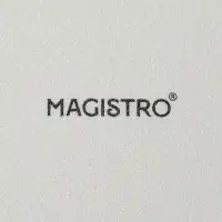 Десертные тарелки Magistro Lofty, d=20 см, набор 6 шт., фарфор, белые