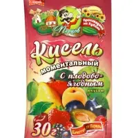 Кисель моментальный, с плодово-ягодным вкусом, б/п, 30 г