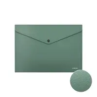 Папка-конверт на кнопке А4, 140 мкм, ErichKrause Fizzy Classic, полупрозрачная, МИКС