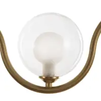 Светильник подвесной BayerLux &laquo;Сигма&raquo;, 5&times;G9, 40 Вт, золото, 100&times;12&times;100 см