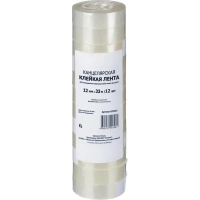 Клейкая лента канцелярская 12х33 12 шт./уп.