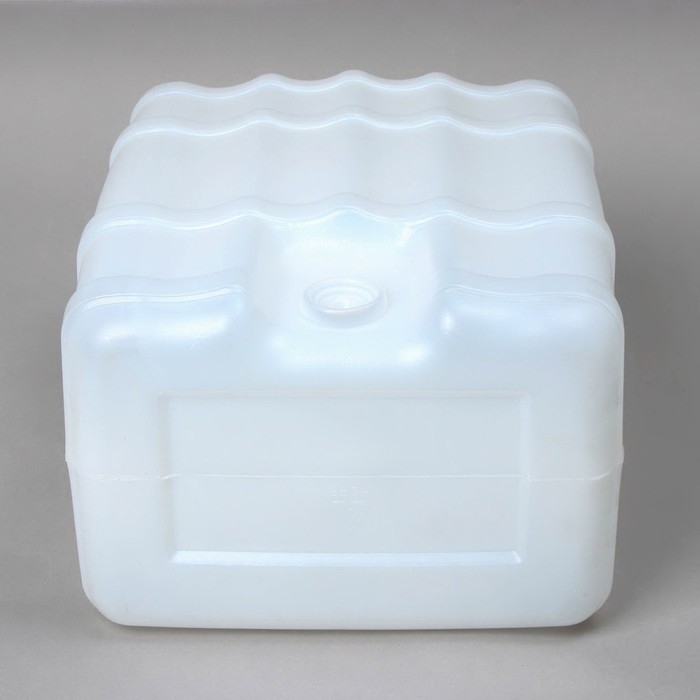 Канистра-умывальник, пищевая, 15 л, белая