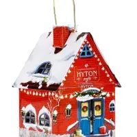 Чай чёрный новогодний HYTON «Чайный домик-подсвечник», 70 г