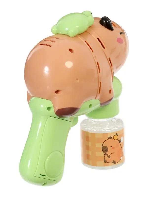 Генератор мыльных пузырей "Капибара", работает от батареек