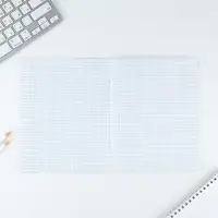 Тетрадь в клетку 18 листов А5, на скрепке &laquo;Цветные обложки&raquo;, обложка мелованный картон, 5 видов МИКС