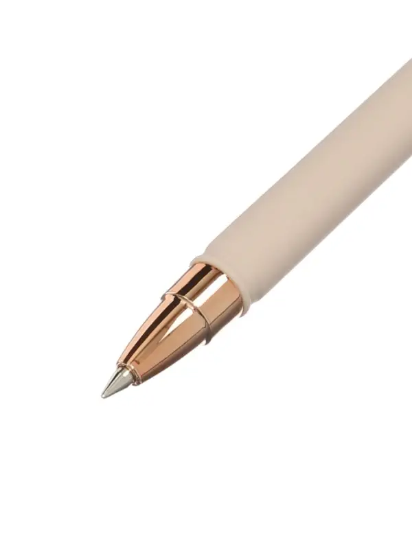 Ручка шариковая Bruno Visconti total beige, стержень синий, 0.5 мм