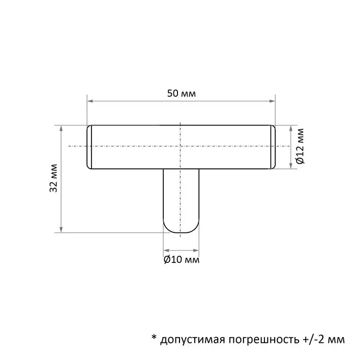 Ручка-кнопка CAPPIO PK332 LIGHT, d=12 мм, цвет сатиновый никель Ручка-кнопка CAPPIO PK332 LIGHT, d=12 мм, цвет сатиновый никель