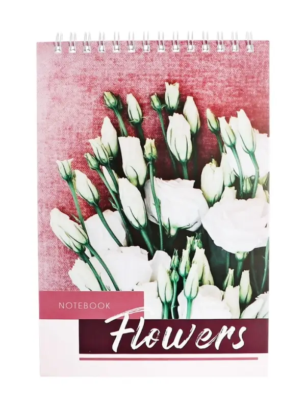 Блокнот А5, 60 листов в клетку, на гребне, обложка мелованный картон, блок 60г/м2, МИКС Блокнот А5, 60 листов в клетку, на гребне, обложка мелованный картон, блок 60г/м2, МИКС