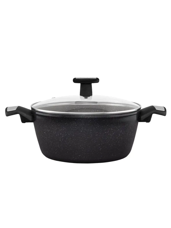 Кастрюля 4 литра Monolit-24C крышка индукция антипригарное