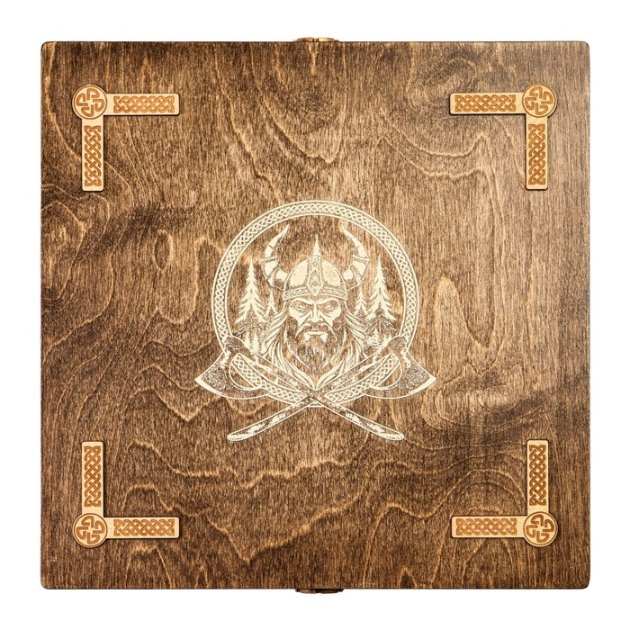 Нарды деревянные + парчис (лудо), настольная игра, 37 х 37 см Нарды деревянные + парчис (лудо), настольная игра, 37 х 37 см