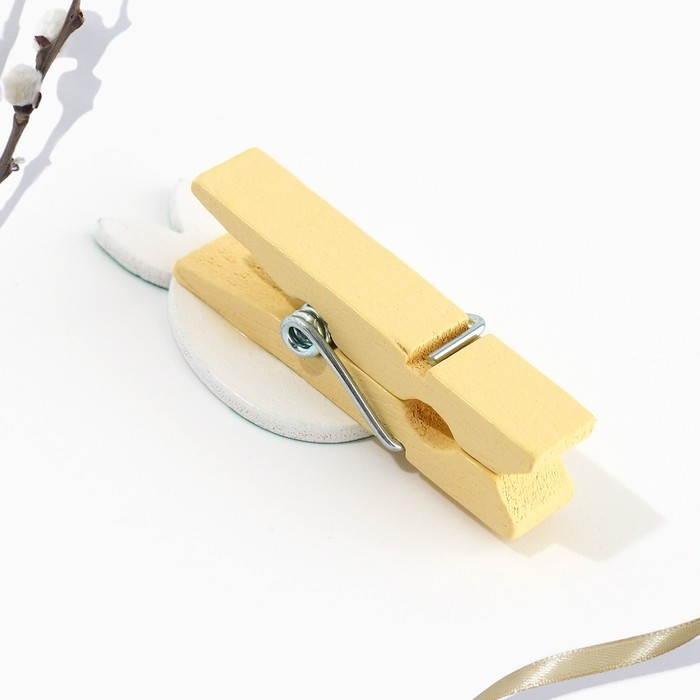 Набор прищепок для украшения вербы «ХВ» на пасху, 10 х 12 см. Набор прищепок для украшения вербы «ХВ» на пасху, 10 х 12 см.