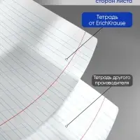 Тетрадь 12 листов в косую линейку ErichKrause &laquo;Классика Visio&raquo;, обложка мелованный картон, жёлтая