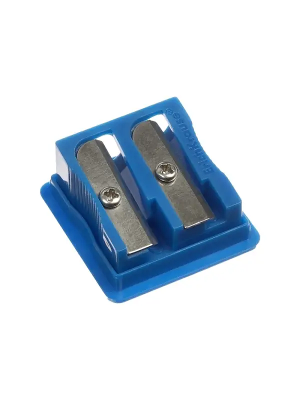 Точилка ErichKrause Base Duo Classic, с контейнером, МИКС