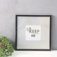 Фоторамка для фото 30&times;30 см Keep memories, Elysian, пластик, чёрный с золотом