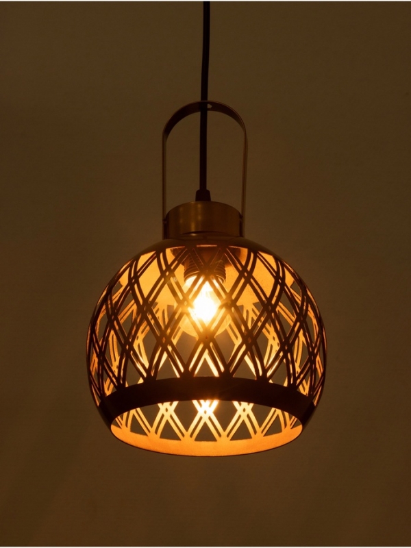 Светильник Paula 1х40Вт Е27 медь 20х20х25см Светильник Paula 1х40Вт Е27 медь 20х20х25см