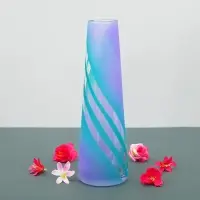 Ваза для цветов &laquo;Фэнтези&raquo;, 1 л, d=4.5 см, h=29 см, стекло, МИКС