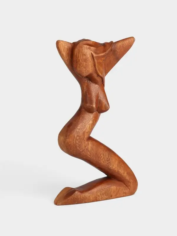 Абстракция "Красота" дерево Суар, 14х4х25 см