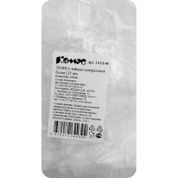 Ложка одноразовая чайная белая 12,5см, ПС, 100шт/уп