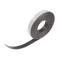 Магнитная лента ТУНДРА, с клеевым слоем, 25&times;1.5 мм, длина 10 м