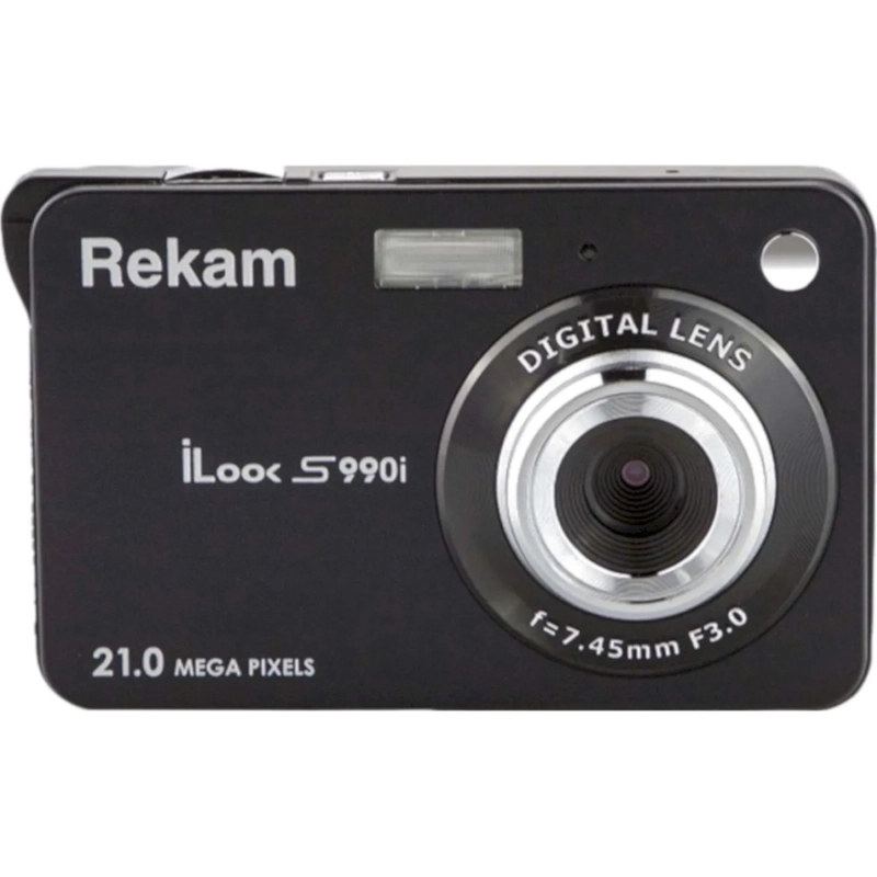 Фотоаппарат Rekam iLook S990i black metallic