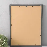 Фоторамка для фото 30х40 см "Oframe", пластик, чёрный, (пластик экран)