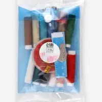 Швейный набор, 25 предметов, в чехле ПВХ, МИКС