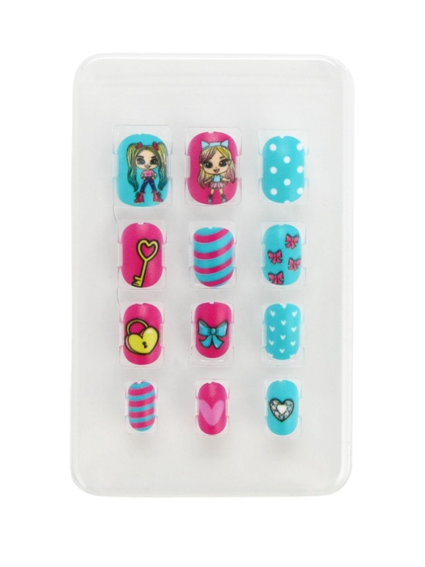 Детские накладные ногти  Детские накладные ногти "Модница" , 12 шт