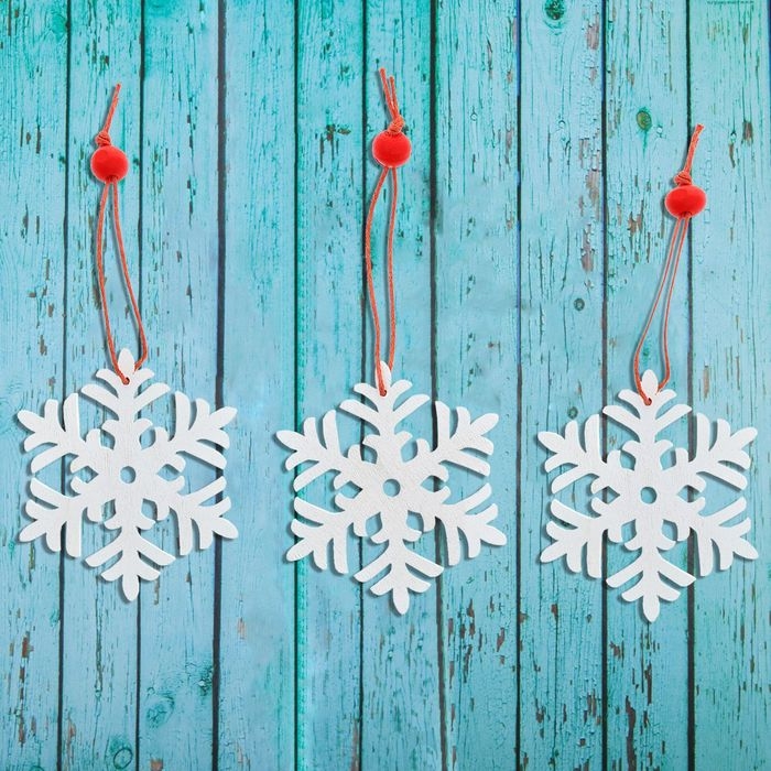 Подвеска новогодняя «Снежинка», (набор 3 шт.) Подвеска новогодняя «Снежинка», (набор 3 шт.)