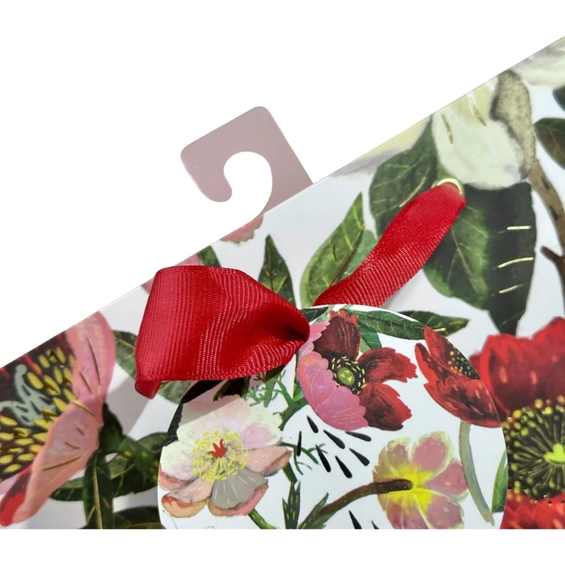 Пакет для подарков PREMIUM FLORA.ПИОНЫ, L, 26 x 32.4 x 13 см, 2-852/05