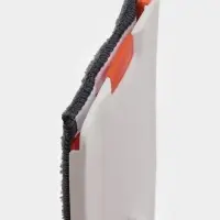 Швабра плоская с вертикальным отжимом и водосгоном Raccoon, стальная ручка, насадка микрофибра, 39&times;11.5&times;130 см