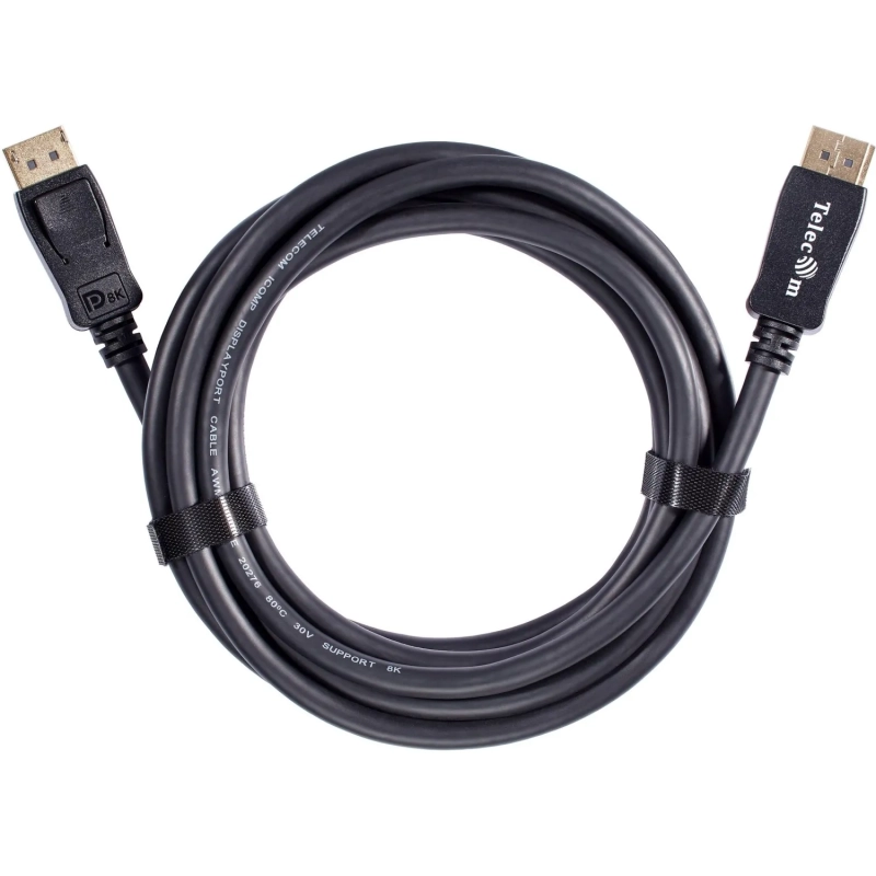 Кабель DP-DP соединительный 1.4V 8K@60Hz  3м , Econom, Telecom (TCG745C-3M)