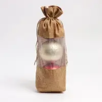 Льняной мешочек для хранения украшений, подарков, трав, 15&times;30 см, набор из 3 штук