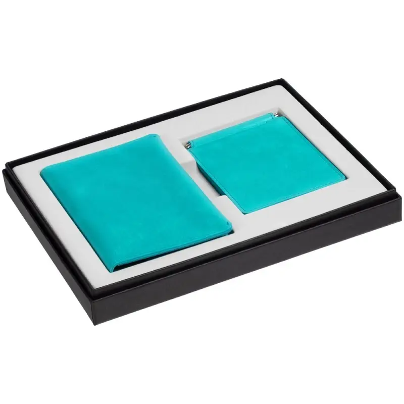 Набор Apache Billfold, бирюзовый Набор Apache Billfold, бирюзовый