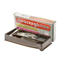 Конструктор металлический для уроков труда № 4, 63 элемента