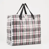 Сумка хозяйственная на молнии, 29 л, белая