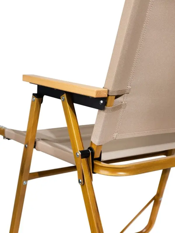 Стул MW02 складной, бежевый Стул MW02 складной, бежевый