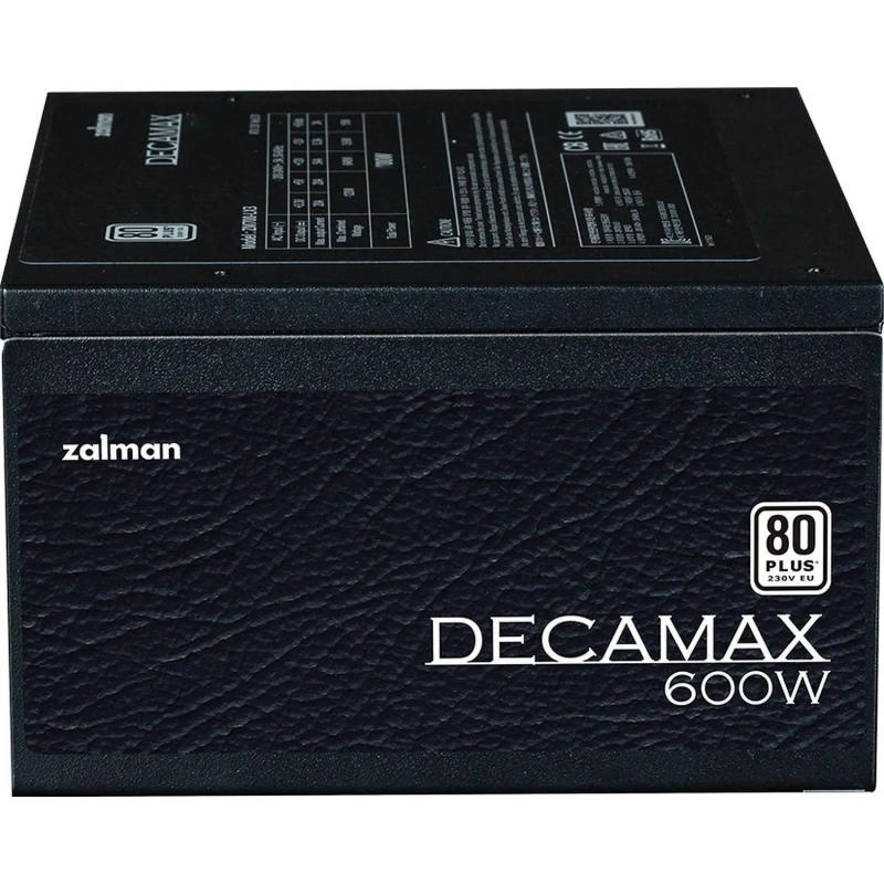 Блок питания Zalman ZM600-LX3, 600W, APFC, 12cm Fan, 80
