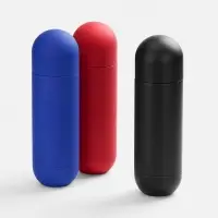 Термос Tubula Soft Touch, красный