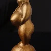 Фигурка гипс &laquo;Богиня плодородия&raquo;, 13&times;6&times;6 см, бронза