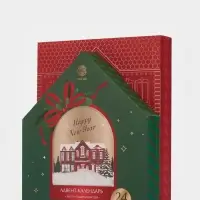 Адвент-календарь косметики Happe New Year, 24 предмета, URAL LAB