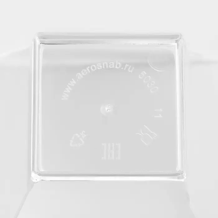 Форма одноразовая для фуршета &laquo;Пагода&raquo;, 90 мл, пластик, прозрачная